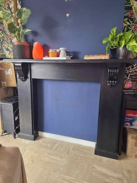 Photo of free Black fireplace Mantel (Bedworth CV12) #1