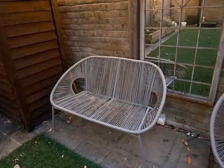 Photo of free Outdoor 2 seater sofa (Wandsworth Common SW18) #1