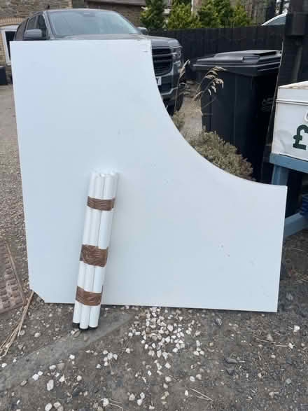 Photo of free IKEA Corner desk (Leintwardine) #1