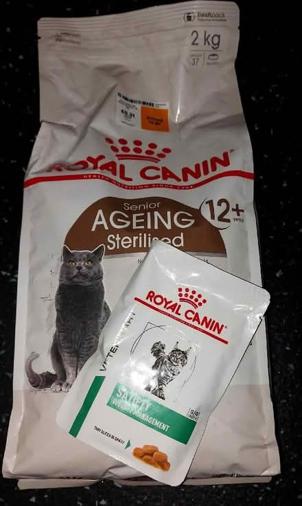 Photo of free Ageing cat biscuits and satiety weight management cat food (Rhosllanerchrugog LL14) #1