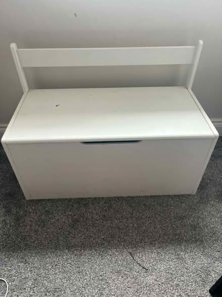 Photo of free Wooden toy box (Darlington DL1) #1