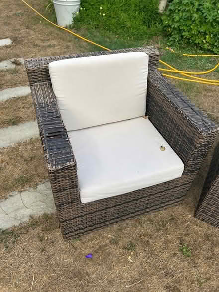 Photo of free Rattan garden furniture (Milford on sea , Hampshire) #4