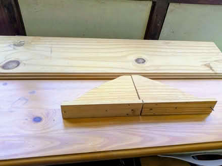 Photo of free Pine shelf (Upton CH2) #1