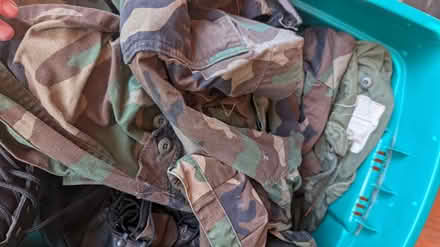 Photo of free Camouflage and boots (Old lake highlands East Dallas) #1
