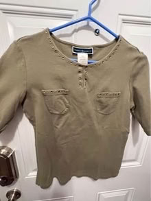 Photo of free Karen Scott Medium short sleeve top (L5L 5P5) #1