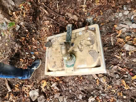 Photo of free Belfast sink (some damage) (Colinton EH13) #2