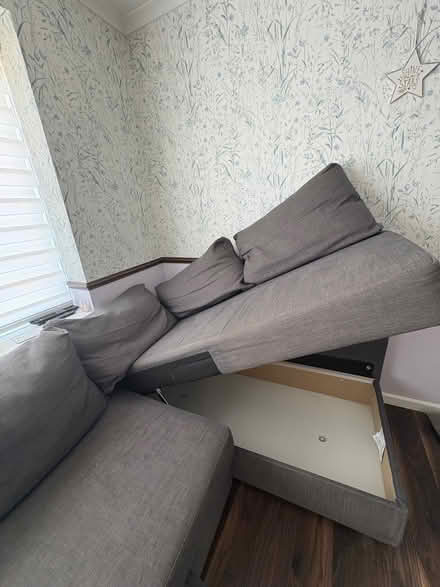 Photo of free Grey corner sofa (Hampden Park BN22) #3