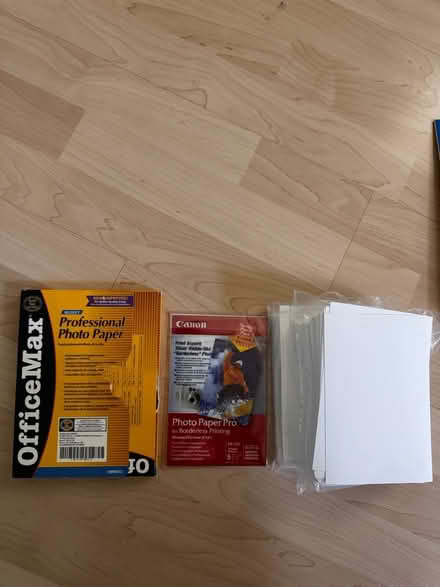 Photo of free Photo printing paper and labels (Mountain View Shoreline West) #3