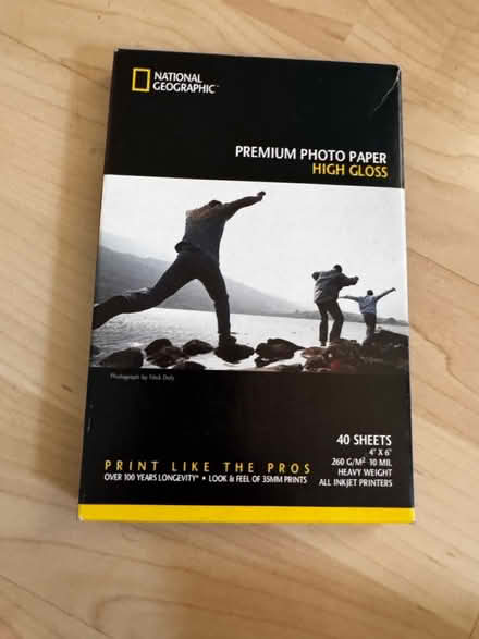 Photo of free Photo printing paper and labels (Mountain View Shoreline West) #2