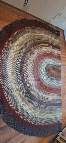 Photo of free 11 x 14 braided rug #1 #1