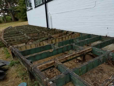 Photo of free Timber supports from dismantled decking, various condition (North Hinksey OX2) #4