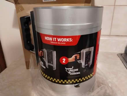 Photo of free Charcoal grill chimney starter (Newark Ironbound) #3