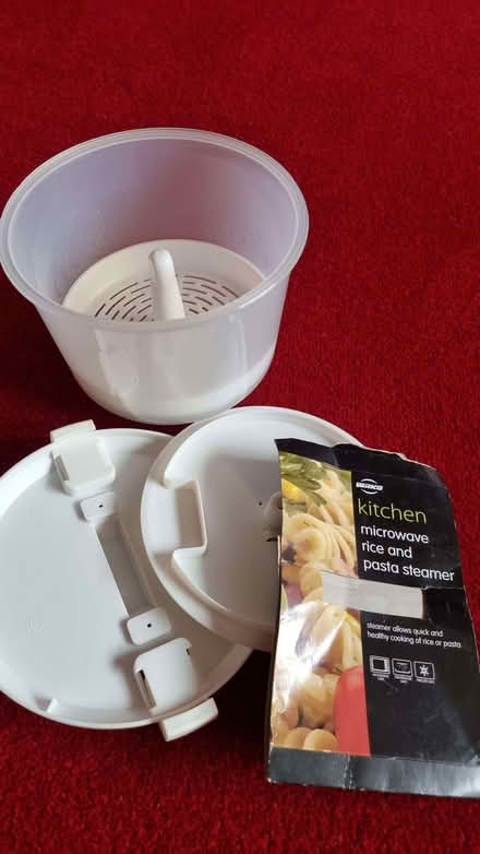Photo of free Microwave rice & pasta steamer (Wilmslow SK9) #1