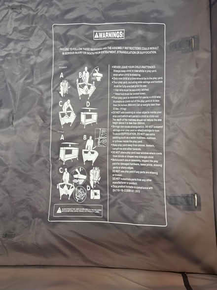 Photo of free Travel Cot (West Blatchington BN3) #3