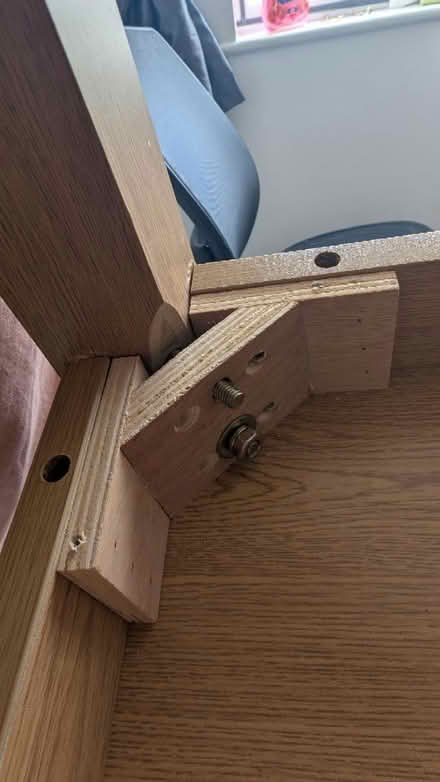 Photo of free Solid wood table 80cm X 140cm (Borehamwood WD6) #2
