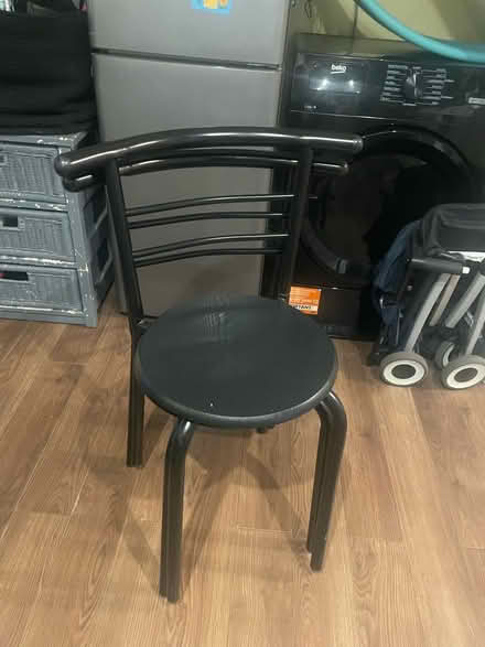 Photo of free 2 kitchen chairs, stackable (Leytonstone E11) #2