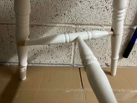 Photo of free White painted chair project repair (Harvey Close BS22) #2