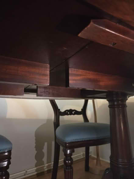 Photo of free Large Mahogany Dining Table (Hackney Road E2) #3
