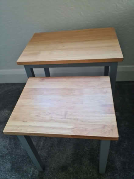Photo of free 2 nest of tables (Hadleigh SS7) #2