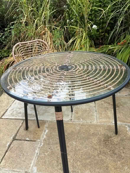Photo of free Garden table & chair (Widcombe BA2) #1