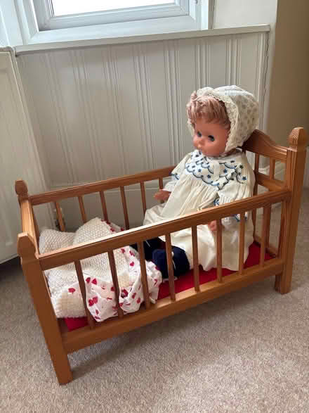 Photo of free Childhood doll & crib (Widcombe BA2) #2