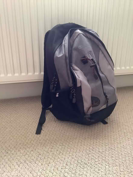 Photo of free Grey backpack (with broken zip) (Wallingford) #1