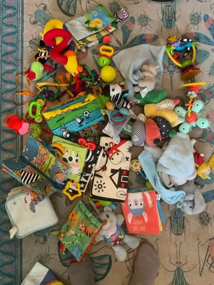 Photo of free Collection of sensory toys for babies (Alcester Lanes End B14) #1
