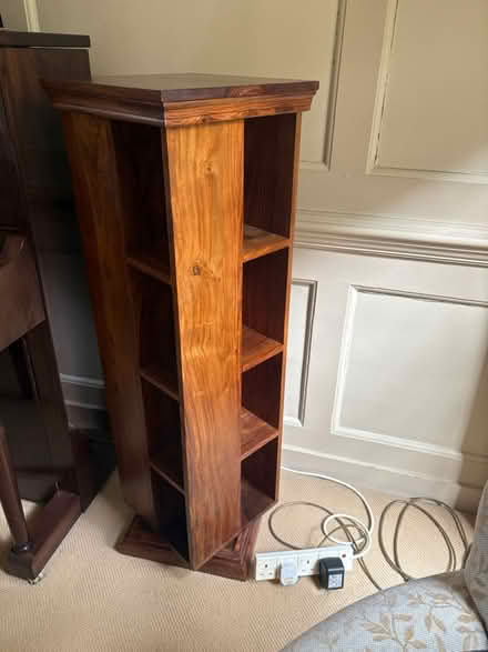 Photo of free Wooden dvd/book stand (NW3 6SJ) #1