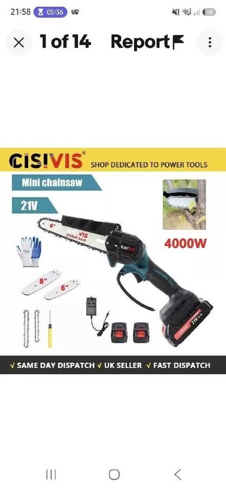 Photo of free Chain saw. (Thamesmead SE28) #2