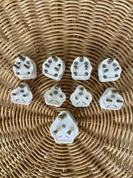 Photo of free 3 Pin Plugs (Canford Cliffs BH13) #1
