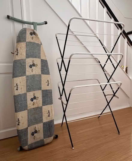 Photo of free Ironing Board and Clothes Maiden Airer (West Derby L12) #1