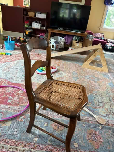 Photo of free Small caned chair (Near Chelmsford Center) #1
