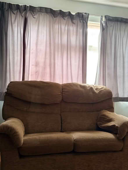 Photo of free Dark beige sofa (Chichester PO19) #2