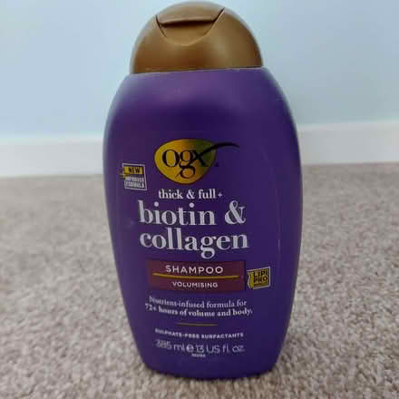 Photo of free OGX Biotin and Collagen Volumising Shampoo (Pontefract WF8) #1