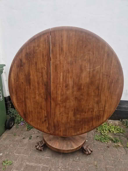 Photo of free Victorian Tilt Top Dining Table (LU3) #2