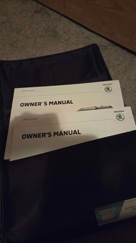 Photo of free Skoda Yeti owners manual (Copsewood CV2) #1