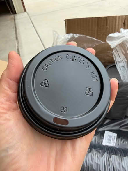 Photo of free 850 Black Hot Cup Travel Lids (Darien - near 75th x Cass Ave.) #2