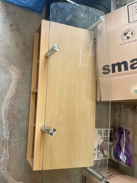 Photo of free Glass tv stand (Netherfield, Kendal LA9) #3