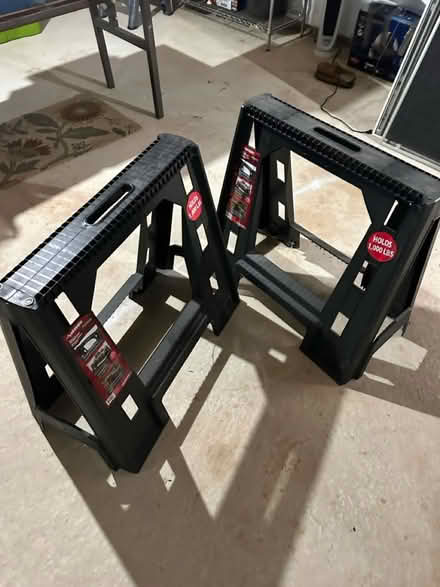Photo of free Saw horses - plastic (near TurkPark 1) #1