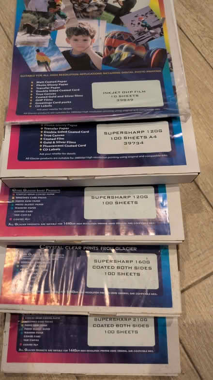 Photo of free Heavy inkjet paper (Queen Edith's Ward CB1) #1