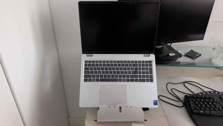 Photo of free Height Adjustable Laptop Stand (Steed's Lane TN25) #1