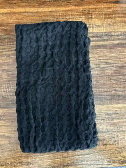 Photo of free Black Waffle Weave Dish Towel (Owings Mills,MD) #1