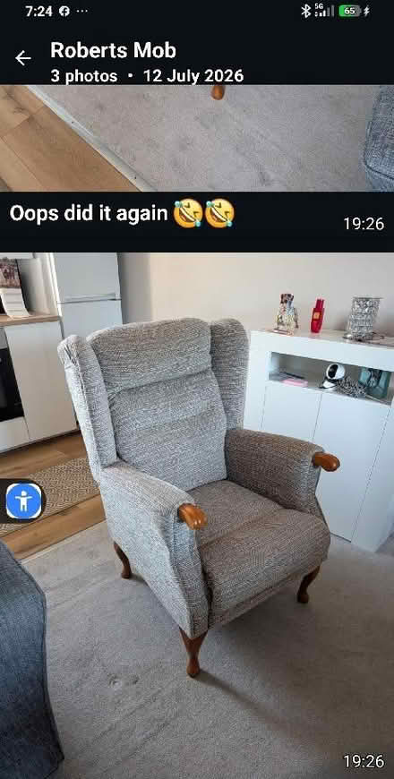 Photo of free Single chair (Elland HX5) #3