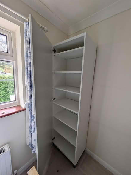 Photo of free Tall cupboard with shelving (Highcliffe) #1