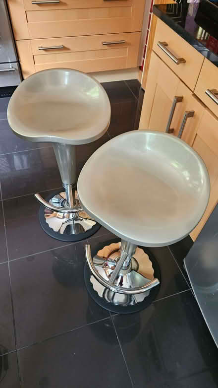 Photo of free 3 kitchen stools (Boldmere B73) #1