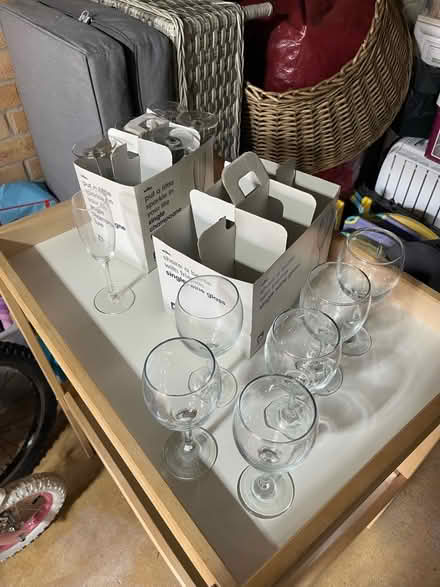 Photo of free Wine glasses (Earls Barton NN6) #1
