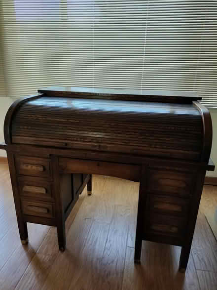 Photo of free rolled top desk (Off Bernardo and El Camino) #1
