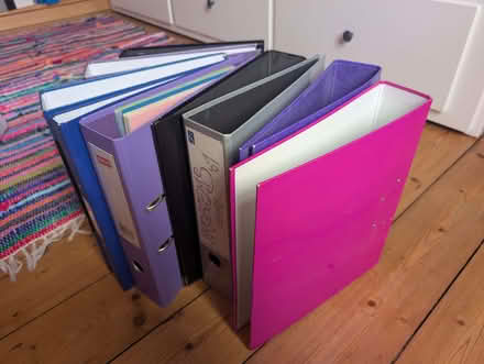 Photo of free lever arch files and ringbinders (Levenshulme M19) #1
