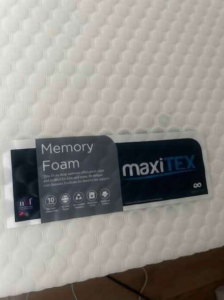 Photo of free Single bed base and memory foam mattress. Pick up only (Canonbury N1) #3