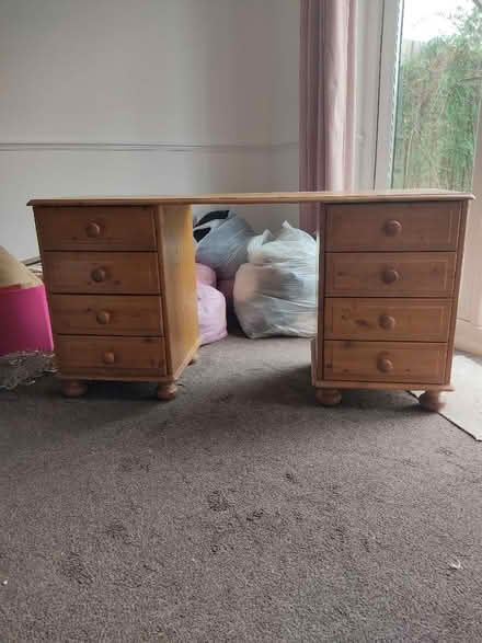 Photo of free 8 drawer solid pine drawers (Queens Park CM12) #1